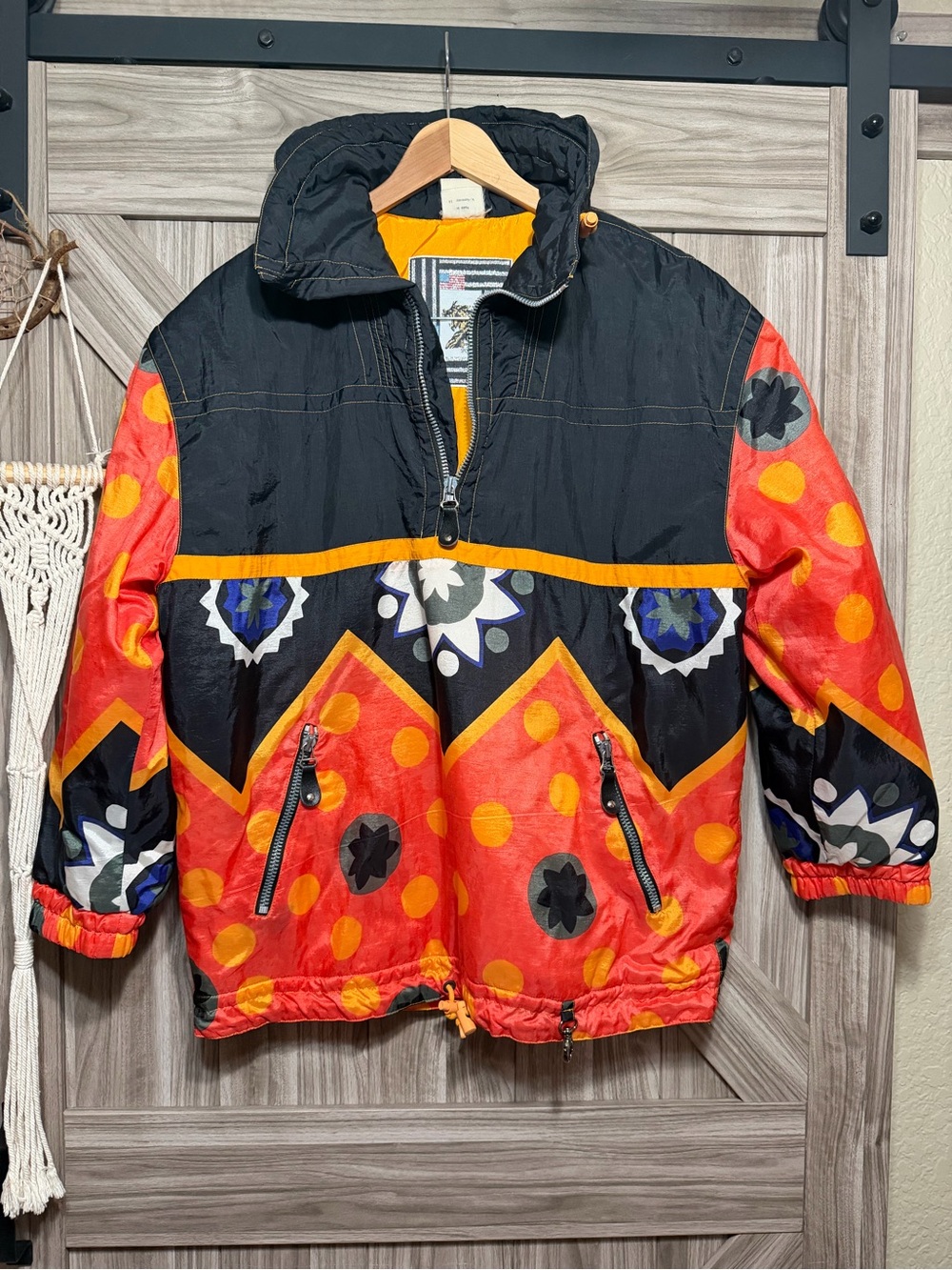 Vintage 80’s Heads Sportswear Ski Jacket